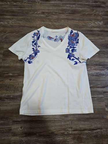 Alexander McQueen V-neck shirt