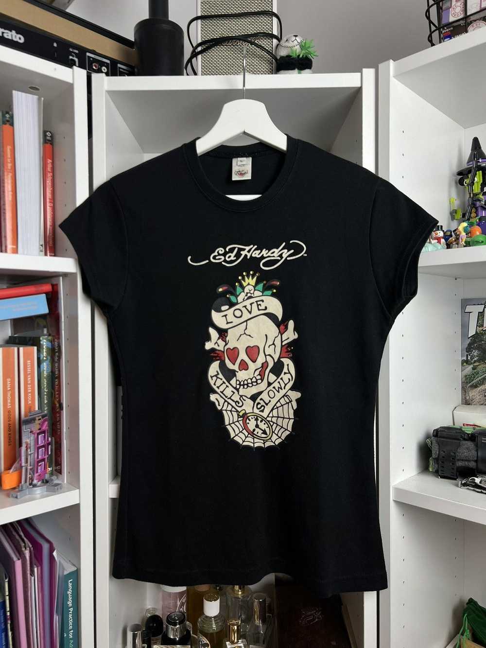 Ed Hardy × Streetwear × Vintage Vintage y2k Ed ha… - image 1