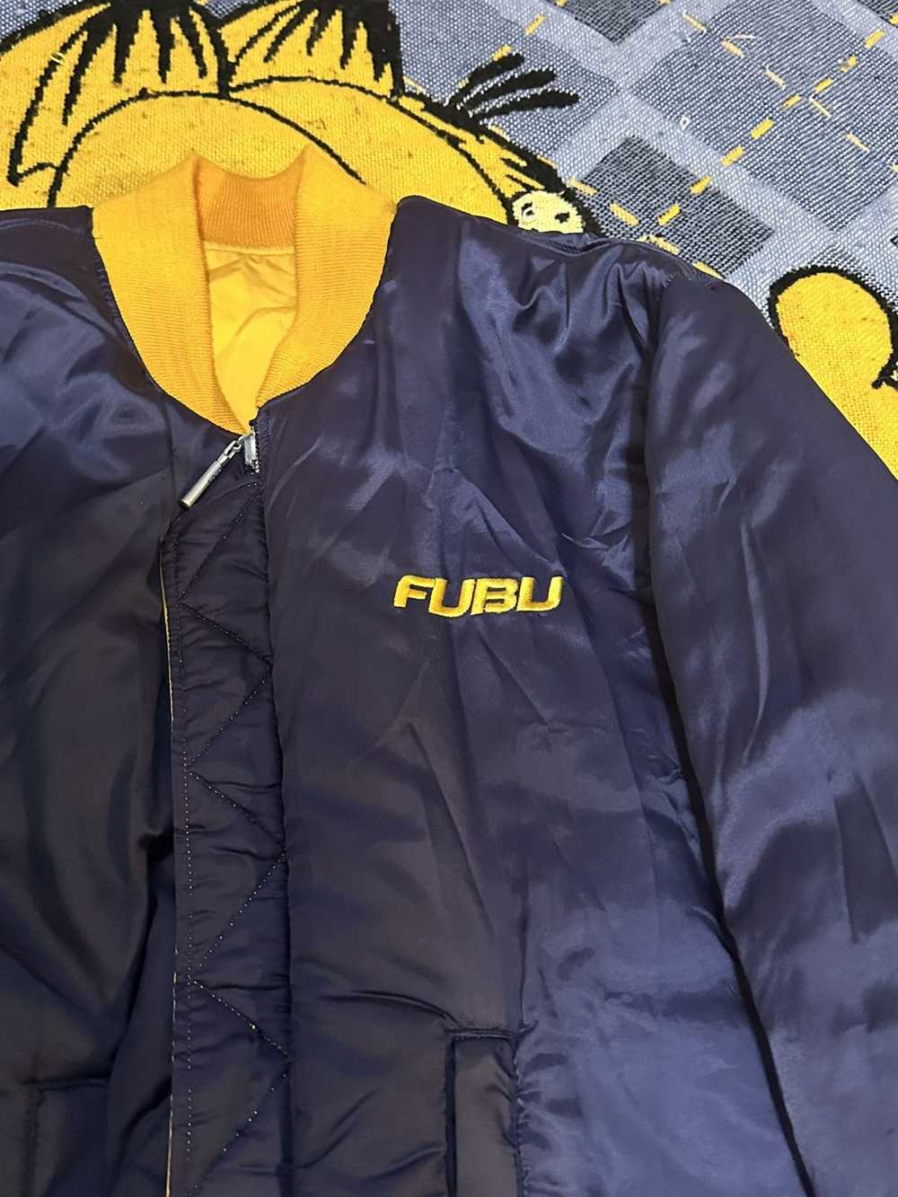 Bomber Jacket × Fubu × Streetwear Fubu Bomber Jac… - image 3