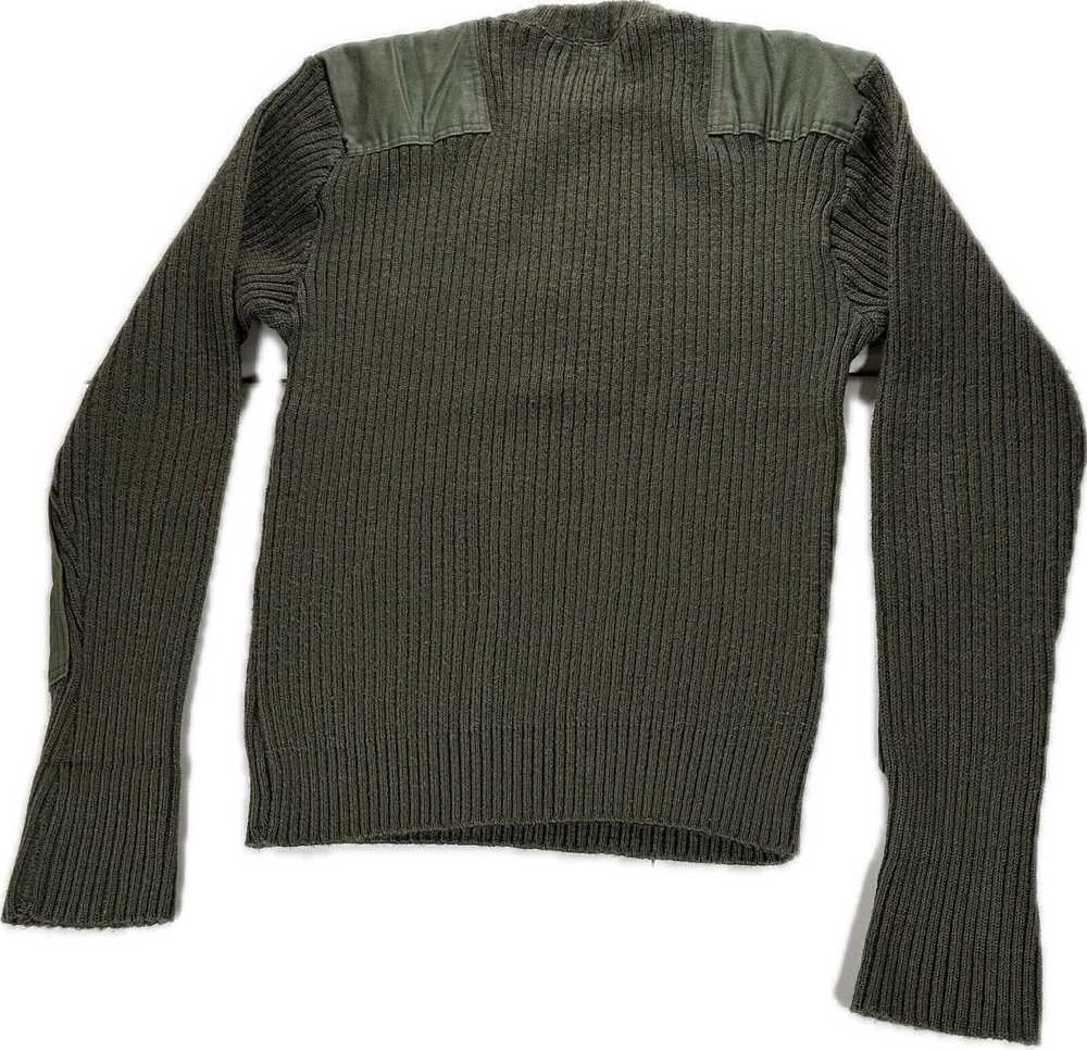 Vintage men medium sweater wool - image 4