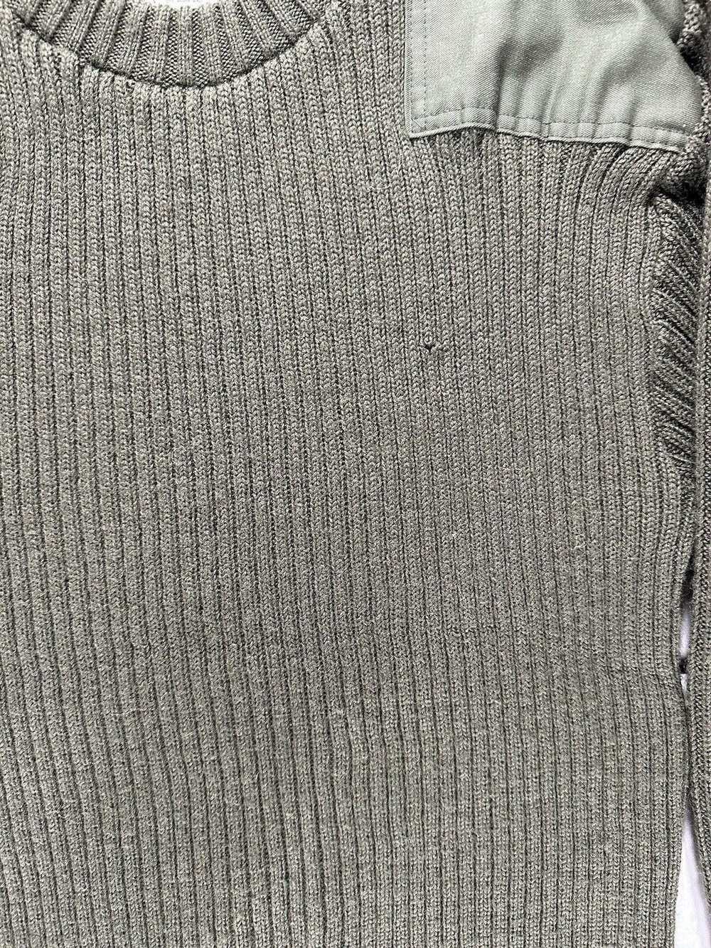 Vintage men medium sweater wool - image 5