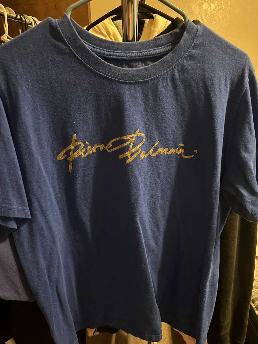 Pierre Balmain Pierre Balmain signature t shirt - image 1