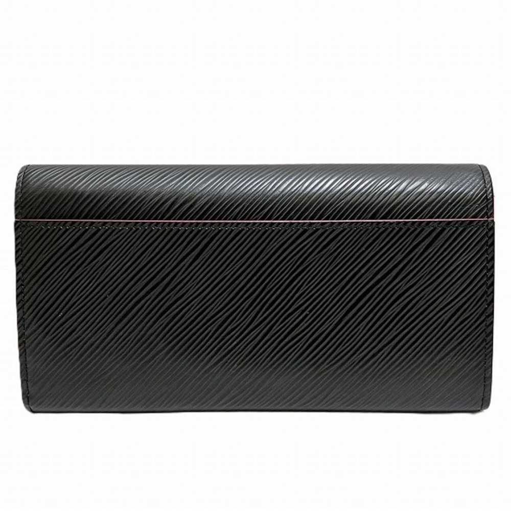 Louis Vuitton Portefeuille Sarah Black Leather Wa… - image 2