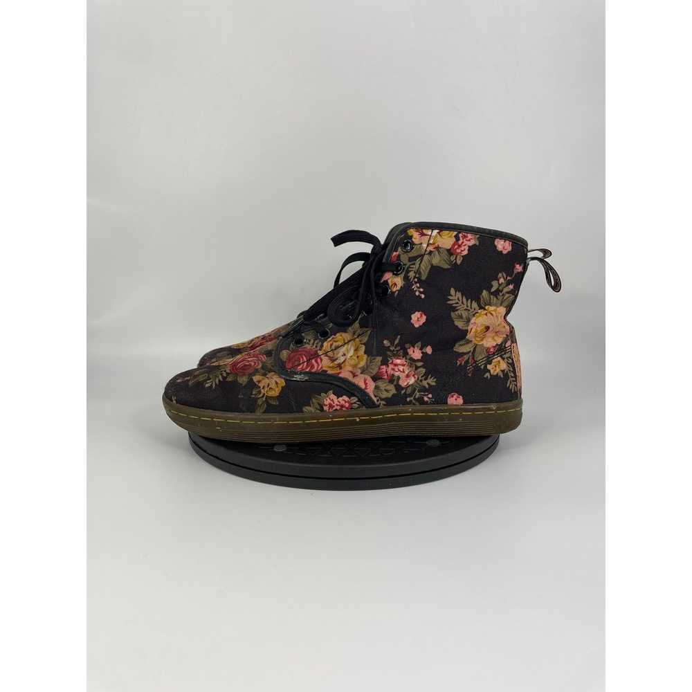 Dr. Martens Shoreditch Floral Canvas Combat Boots… - image 2