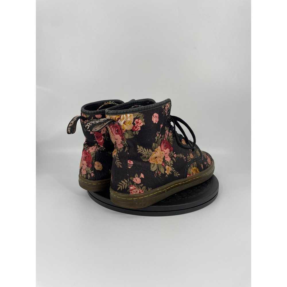 Dr. Martens Shoreditch Floral Canvas Combat Boots… - image 4