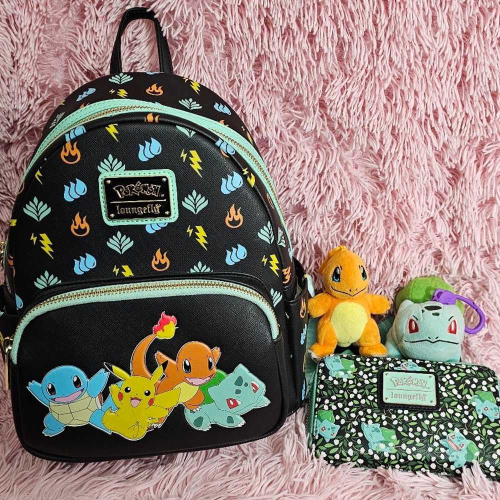 Loungefly Pokémon Backpack w/ wallet - image 1