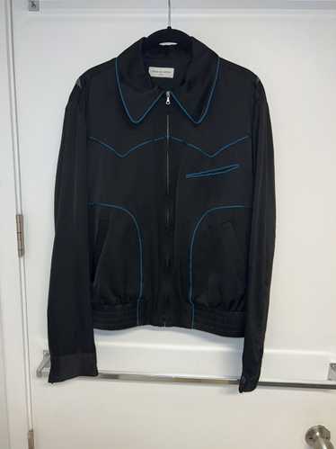 Dries Van Noten Western butterfly silk blouson