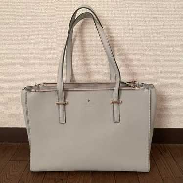 kate spade handbag light gray