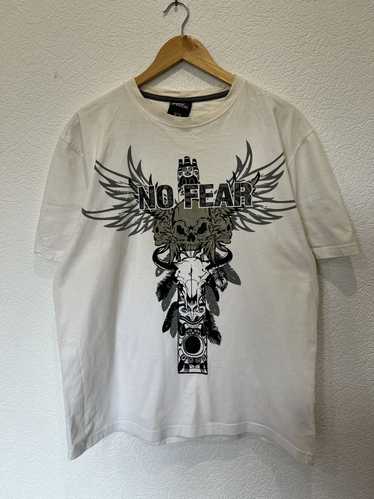 No Fear × Vintage Vintage 90’s No Fear White T Shi