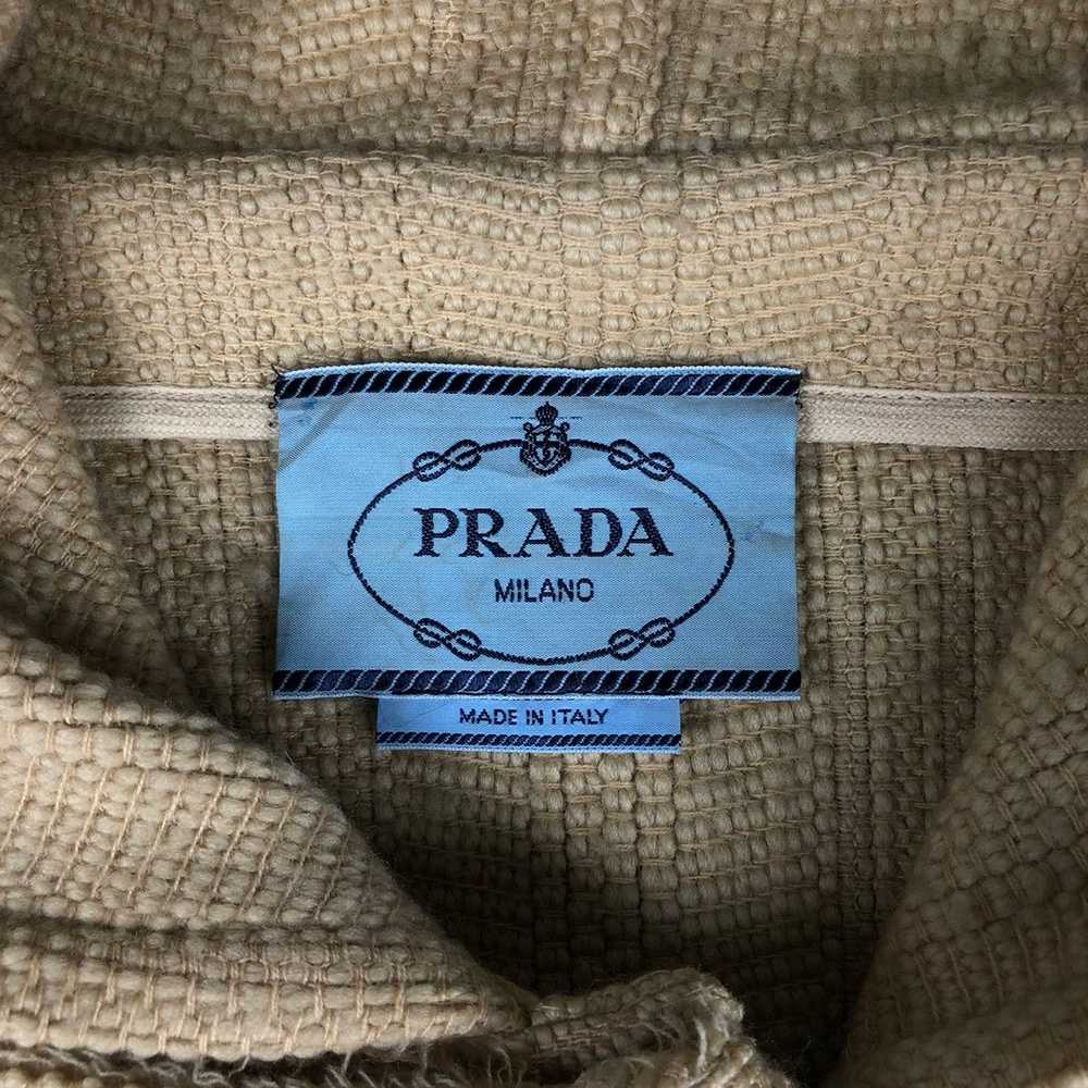 Prada Vintage Prada Long Jacket Rare Design - image 4