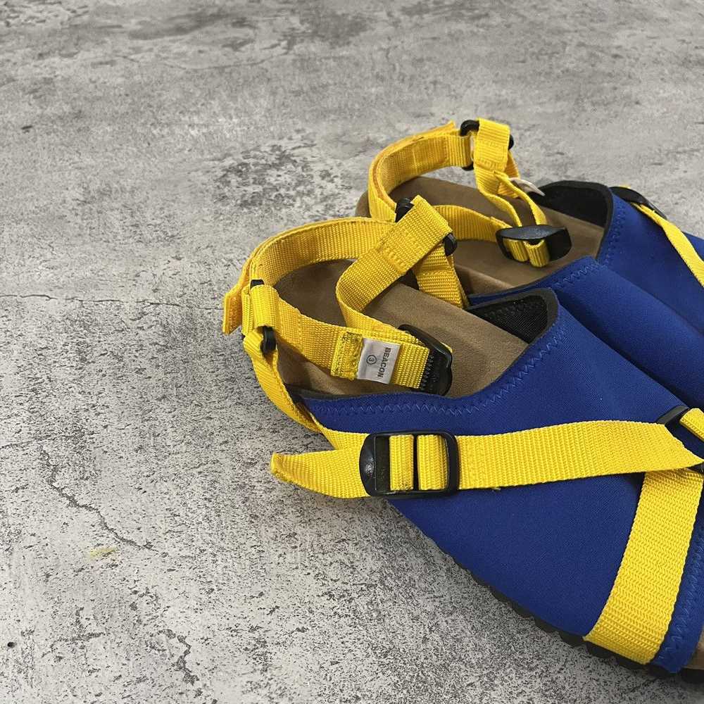 Kolor kolor / BEACON Sandals - Yellow Blue - image 3