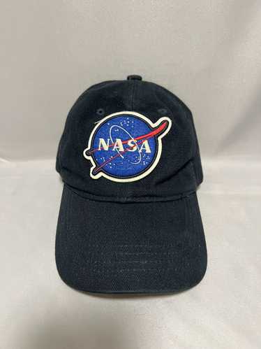 Vintage Red Canoe NASA Strapback Cap