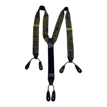 Unkwn Beautiful Tricolor Abstract Men Suspenders … - image 1