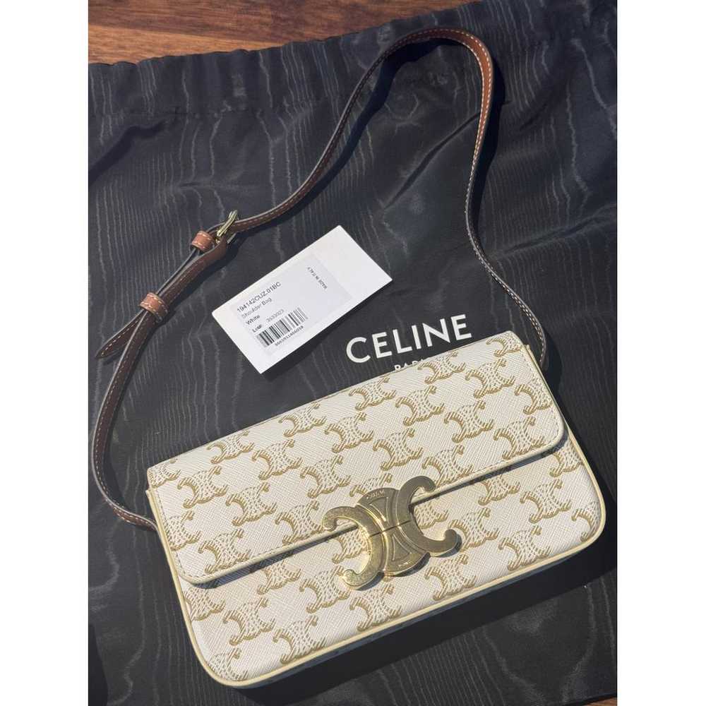 Celine Triomphe Long leather handbag - image 2