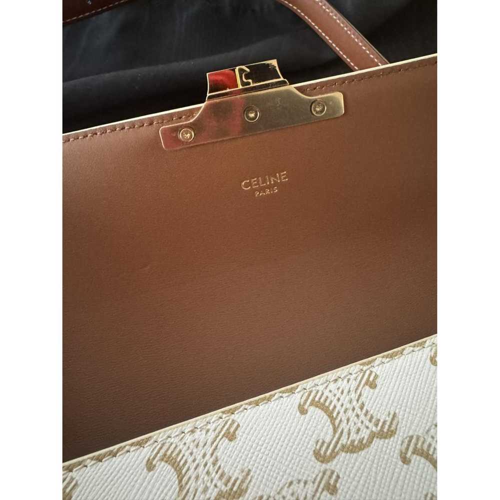 Celine Triomphe Long leather handbag - image 6