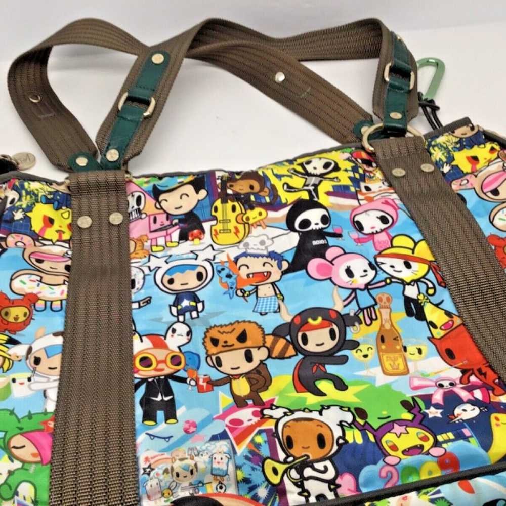 TOKIDOKI 2009 Lesportsac Adios Ciao Party Tote Bag - image 2