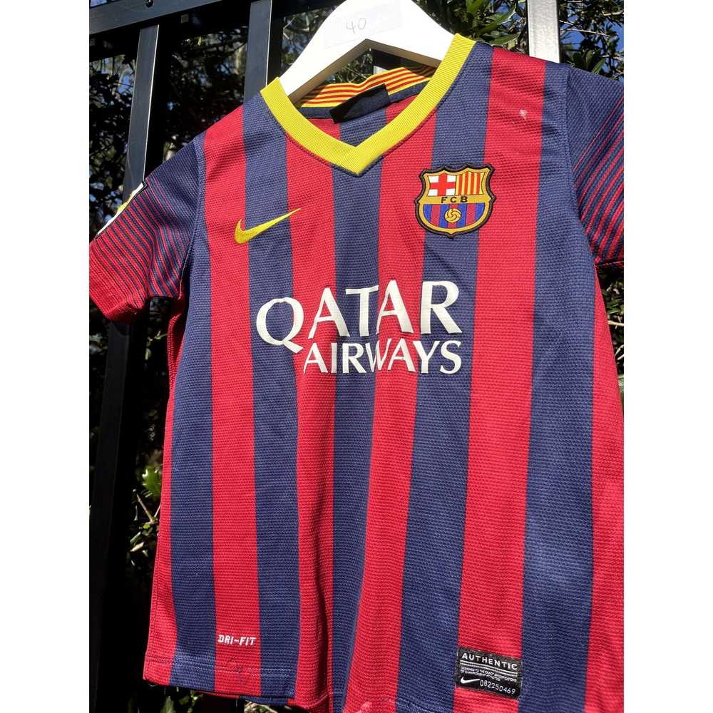 Nike Retro Barcelona Soccer Jersey Ladies XS - image 2