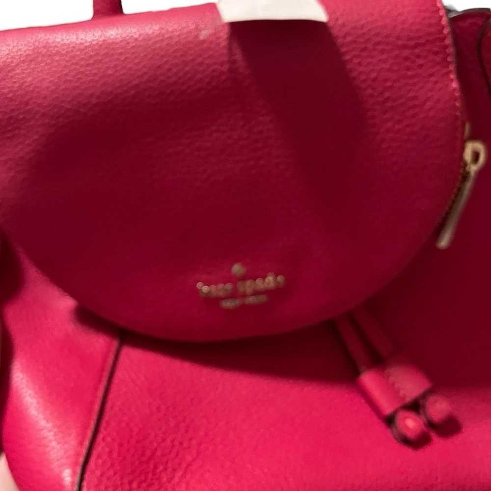 Kate Spade mini  back pack purse - image 2