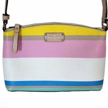 KATE SPADE Dune Striped Millie Grove Street Cross… - image 1