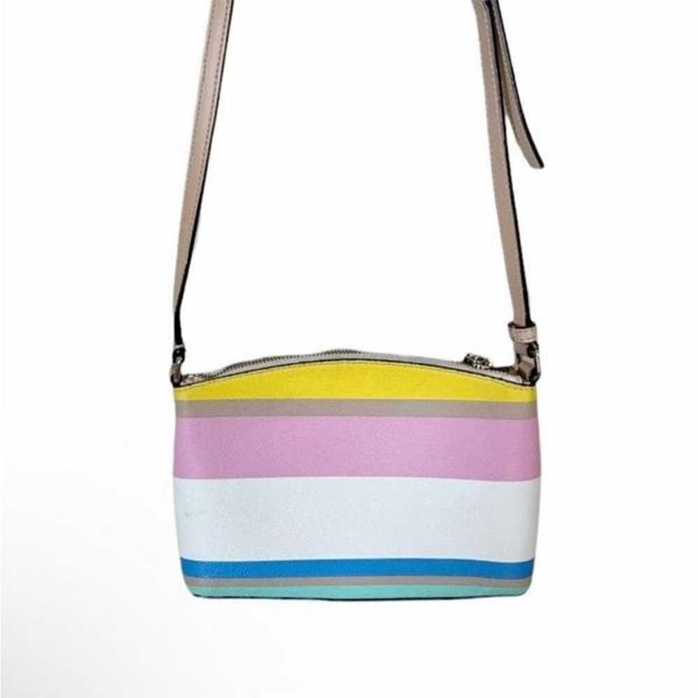 KATE SPADE Dune Striped Millie Grove Street Cross… - image 3