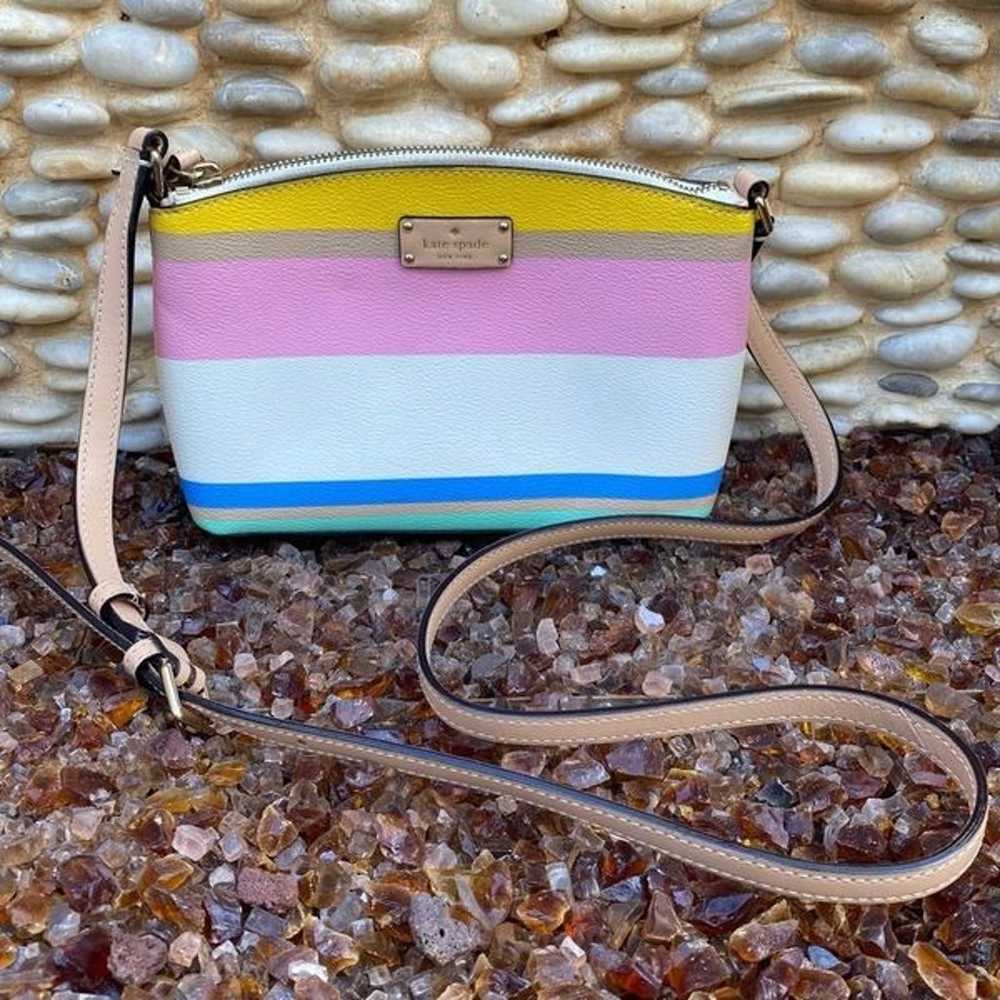 KATE SPADE Dune Striped Millie Grove Street Cross… - image 4