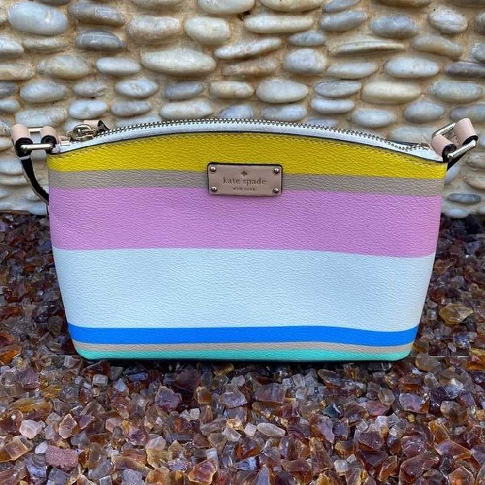 KATE SPADE Dune Striped Millie Grove Street Cross… - image 5