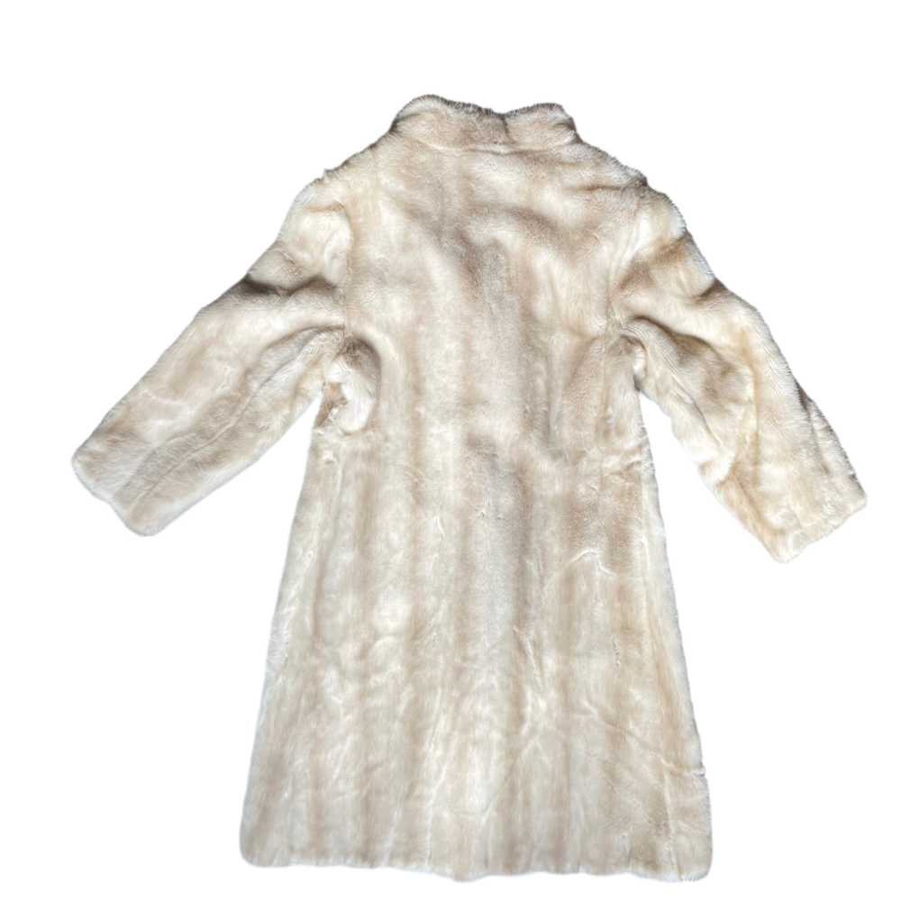 Faux Fur Coat (M) - image 3