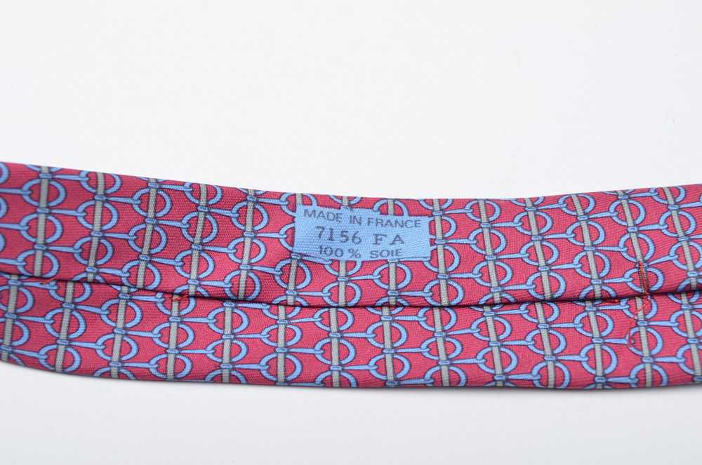 Hermes Hermes Printed Silk Tie - image 4