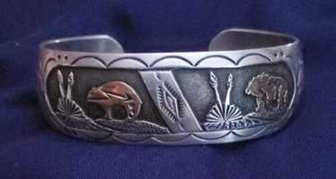 Navajo mike smith sterling - Gem