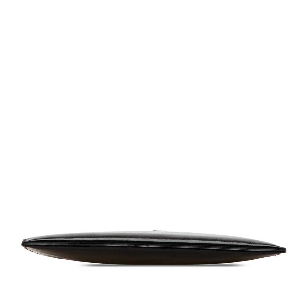 Black Saint Laurent Patent Clutch - image 3