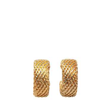 Gold Dior Gold Plated Clip on Earrings - image 1