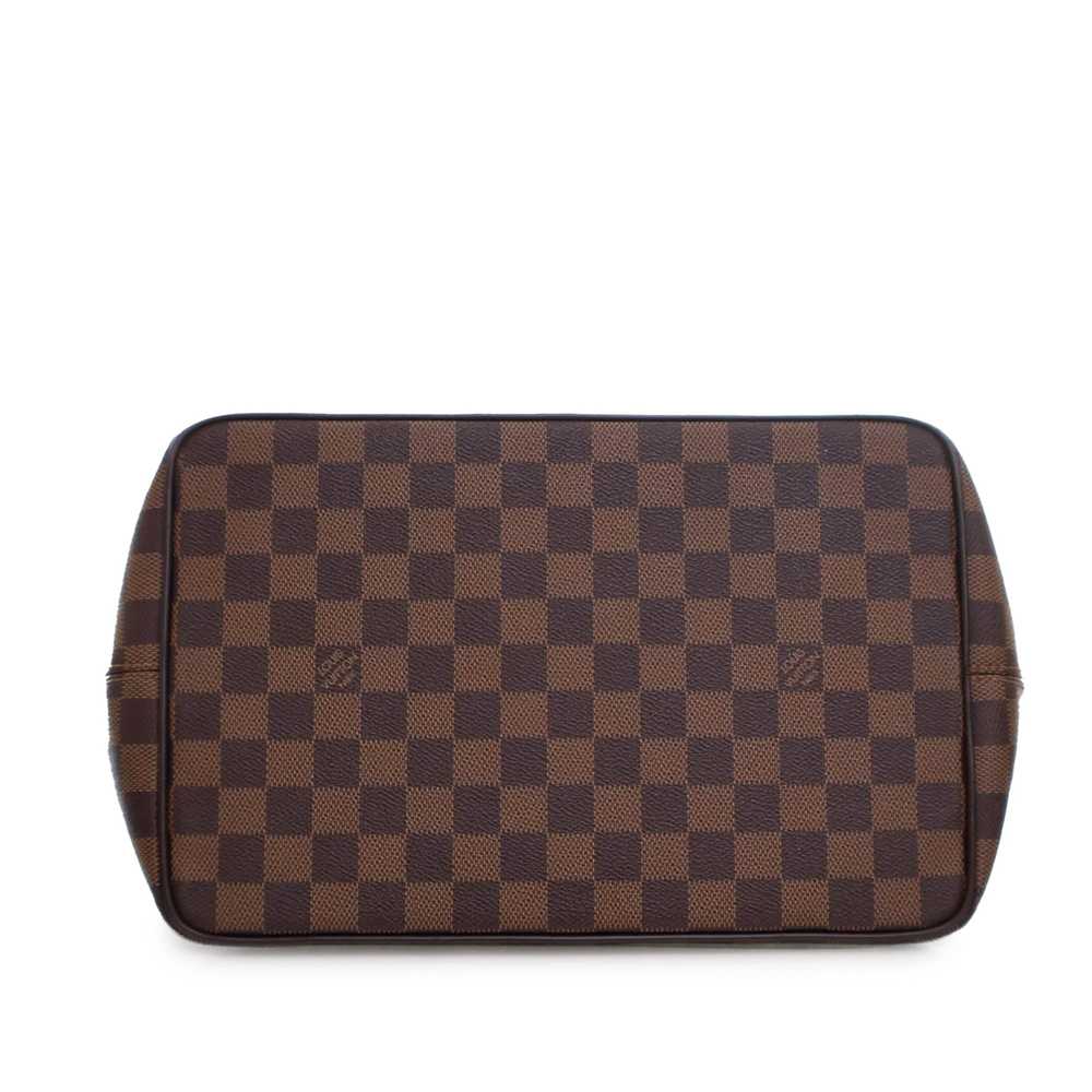 Brown Louis Vuitton Damier Ebene Bergamo MM Satch… - image 3