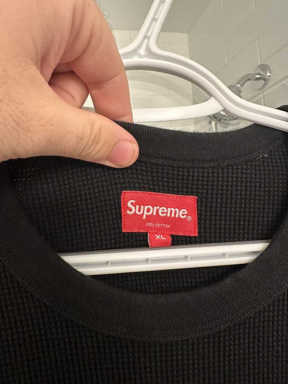 Supreme SUPREME Sleeve Logo Waffle Thermal - image 5