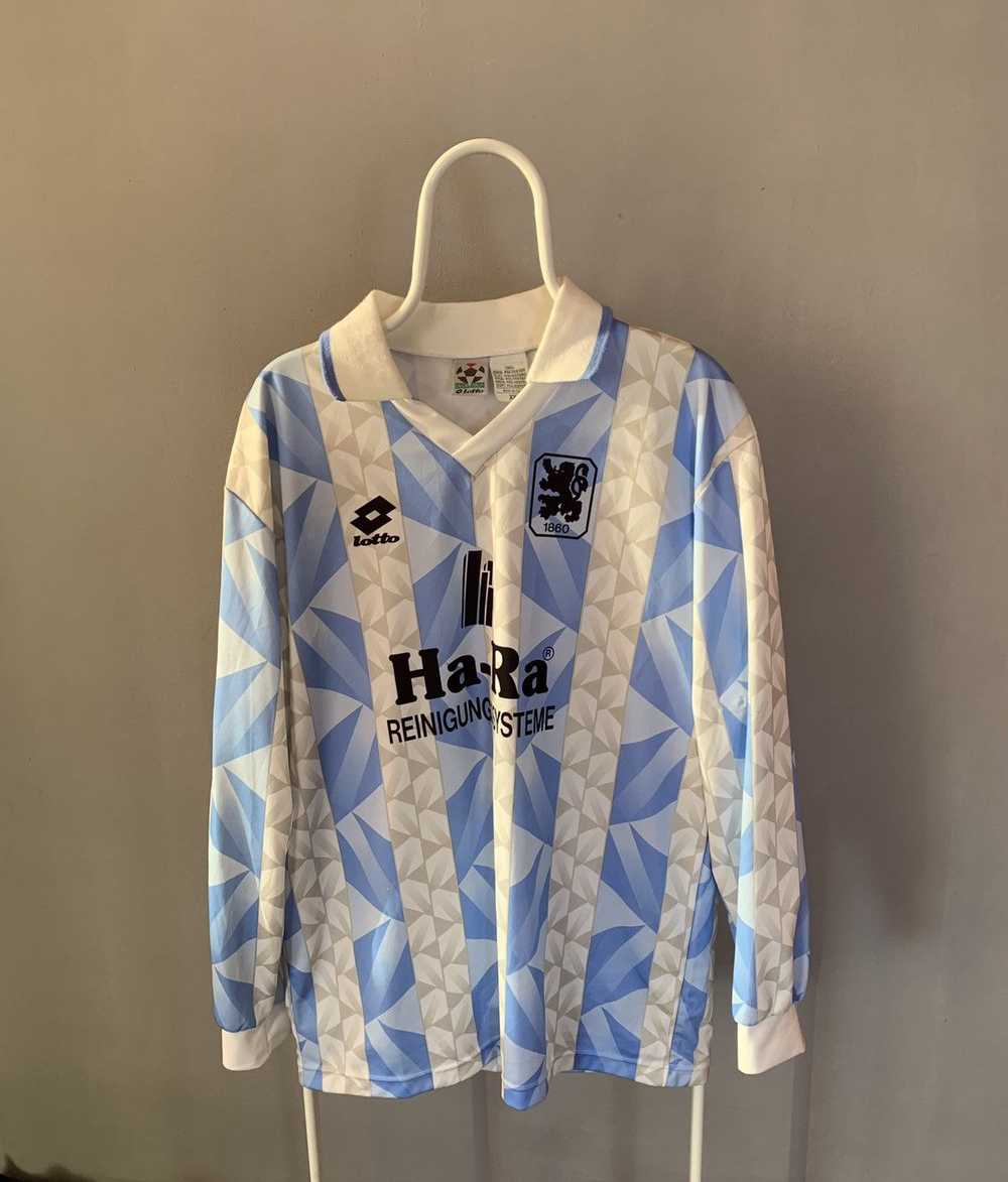 Lotto × Soccer Jersey × Vintage 1860 Munich 1993-… - image 1