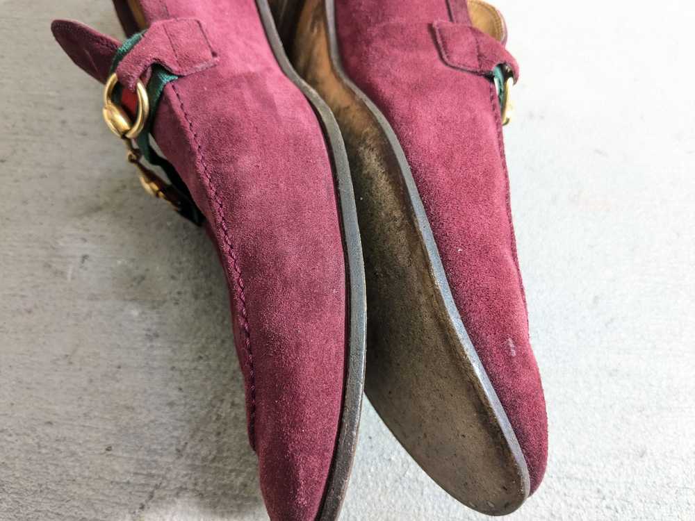 Gucci × Tom Ford Gucci Horsebit Loafers Burgundy … - image 7