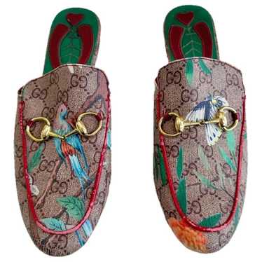 Gucci Princetown leather flats - image 1