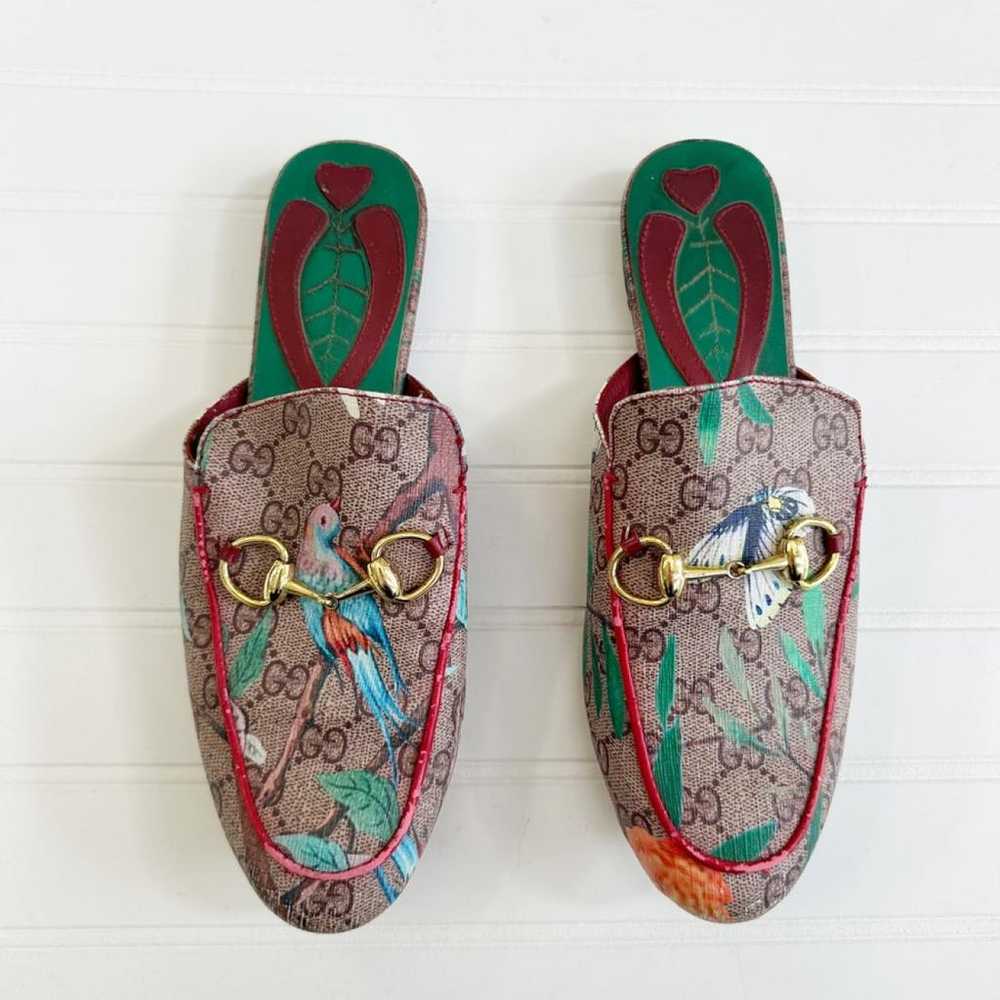 Gucci Princetown leather flats - image 3