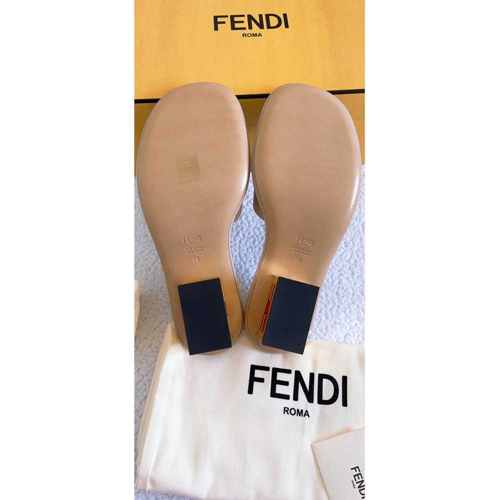 Fendi Leather sandal - image 10