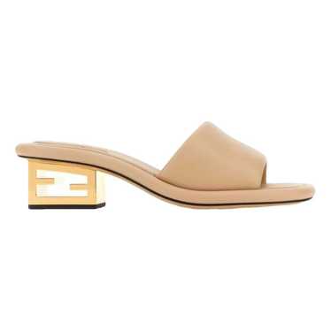 Fendi Leather sandal - image 1