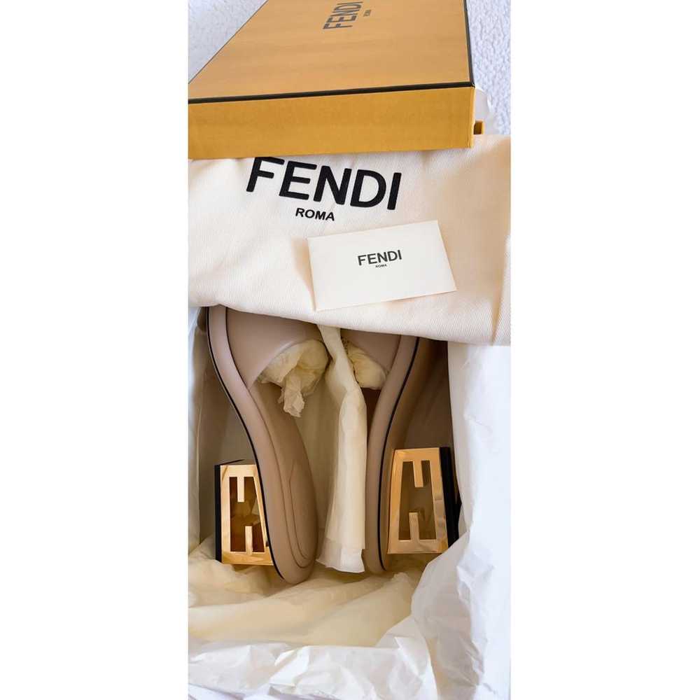 Fendi Leather sandal - image 4