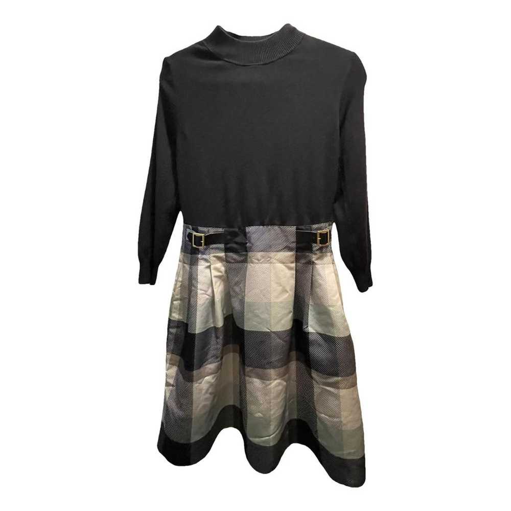 Burberry Silk mid-length dress - image 1