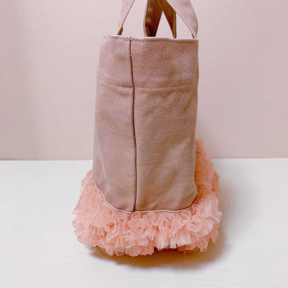 LUDLOW Radlow frill tote bag tulle bag - image 6