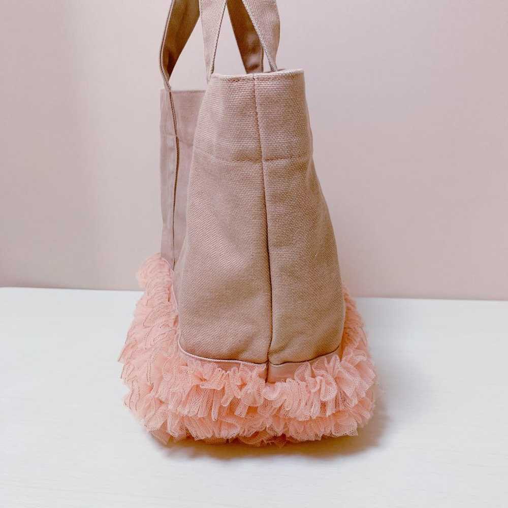 LUDLOW Radlow frill tote bag tulle bag - image 7