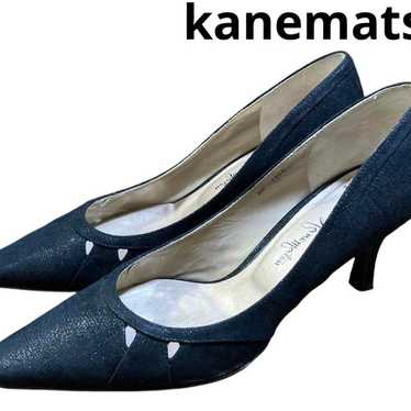 kanematsu High Heels Black Perforated 23cm - image 1