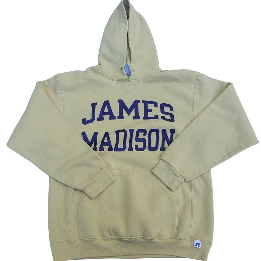 Ncaa × Vintage Vtg James Madison University Hoodi… - image 2