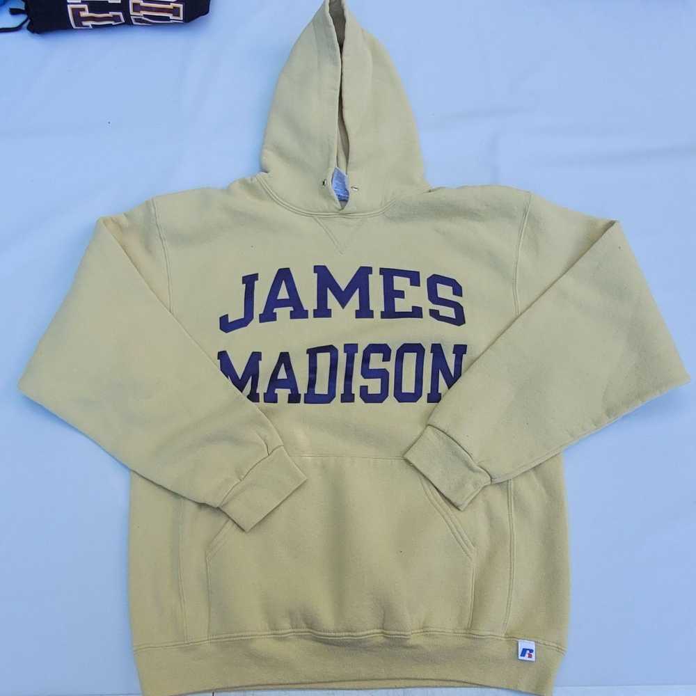 Ncaa × Vintage Vtg James Madison University Hoodi… - image 6