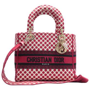 Dior Lady Dior cloth handbag - image 1