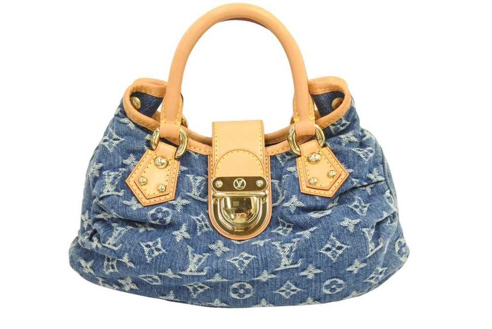 Louis Vuitton Louis Vuitton Denim Monogram Pleaty… - image 1