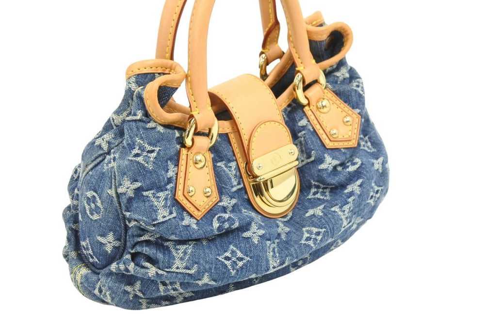 Louis Vuitton Louis Vuitton Denim Monogram Pleaty… - image 3