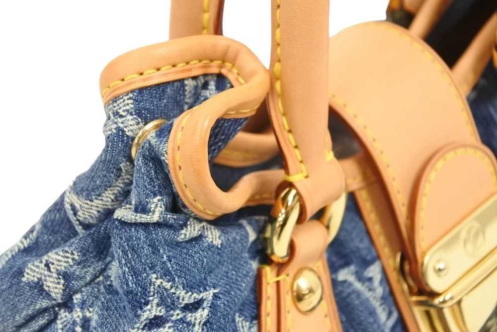 Louis Vuitton Louis Vuitton Denim Monogram Pleaty… - image 4